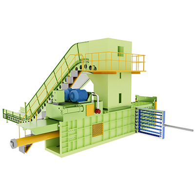 Horizontal Hydraulic Baler