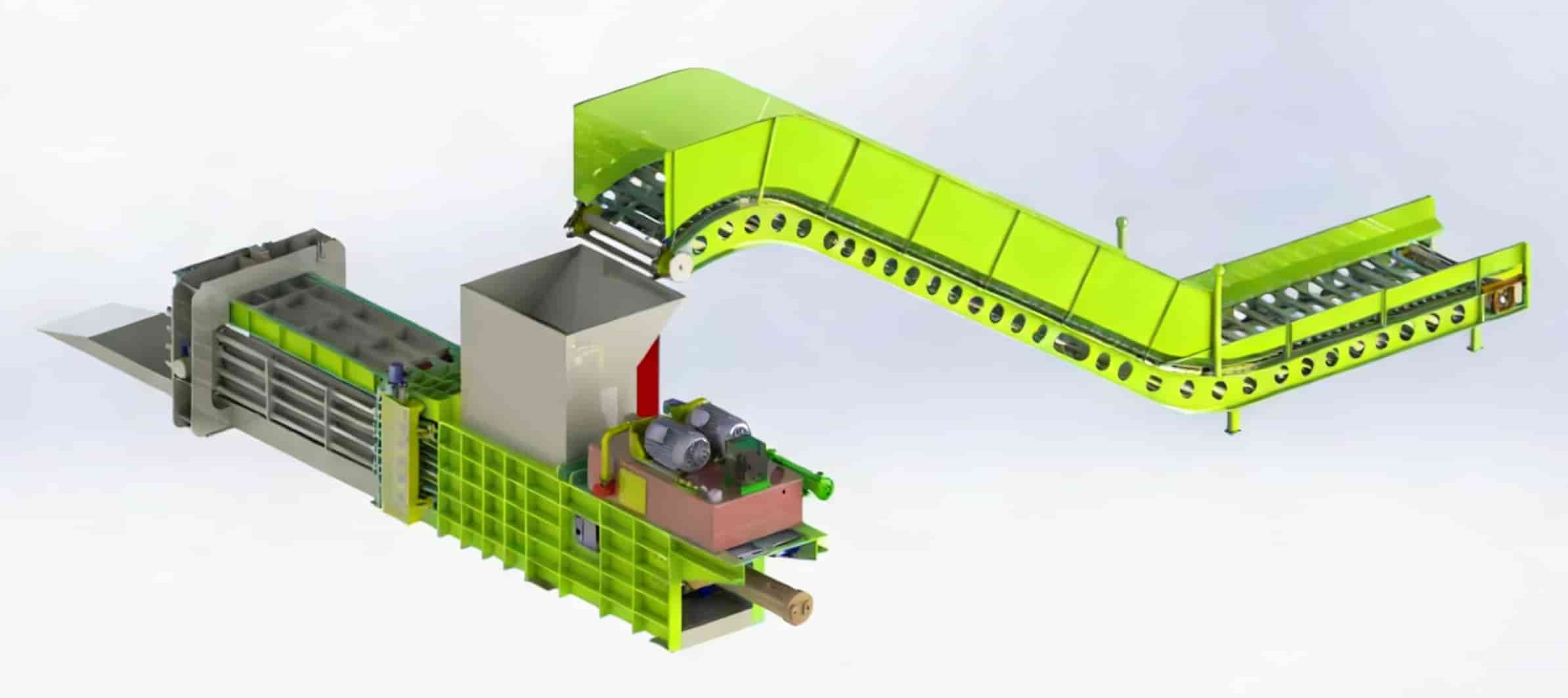 Horizontal Hydraulic Baler(images 5)