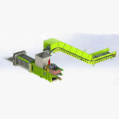 Horizontal Hydraulic Baler