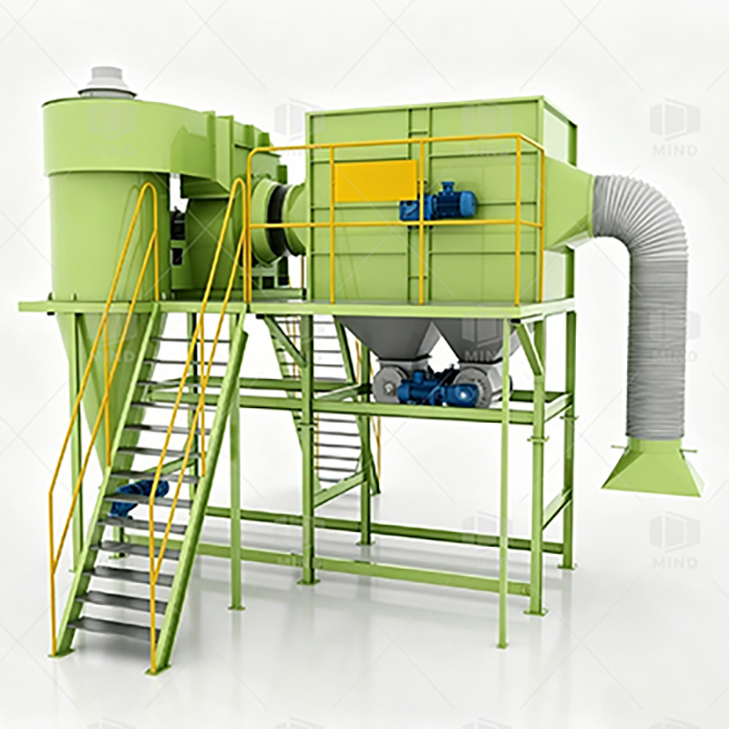Negative-pressure air separator